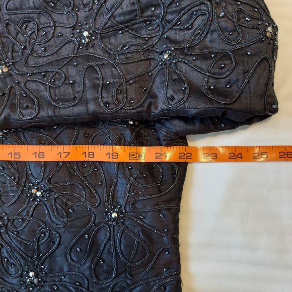 Anage black jacket silk Size Medium - Picture 15 of 15